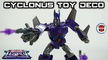 Hasbro Transformers Legacy Generations Select Cyclonus & Nightstick (Toy Deco)