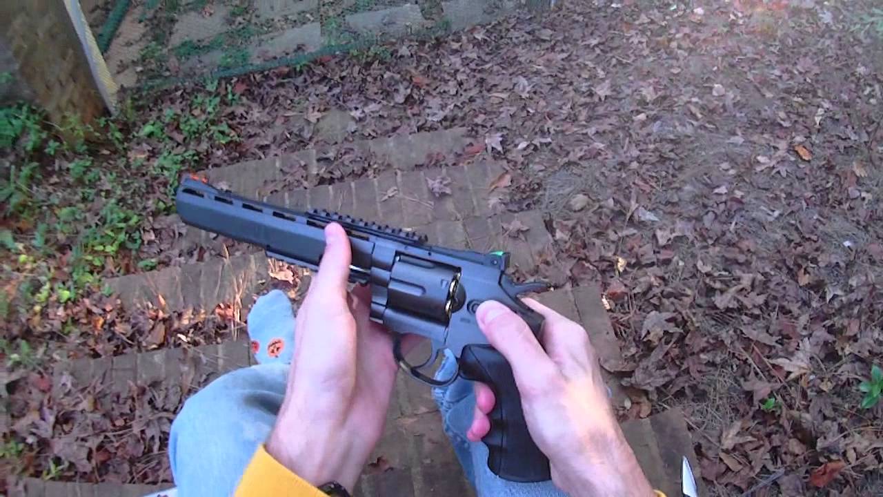 Exterminator Full Metal Revolver 6 Gun Metal - Black Ops USA