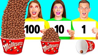 100 Katmanlar Gida Mücadelesi | Müthiş Mutfak Tüyoları BaRaDa Challenge