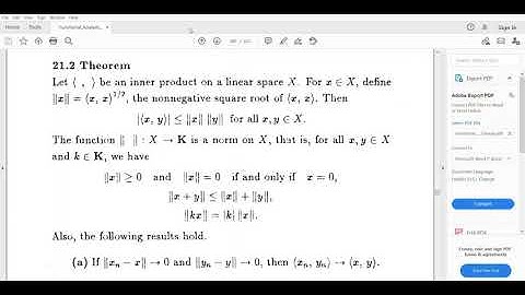 S4 MSc mathematics functional analysis Theorem 21.2