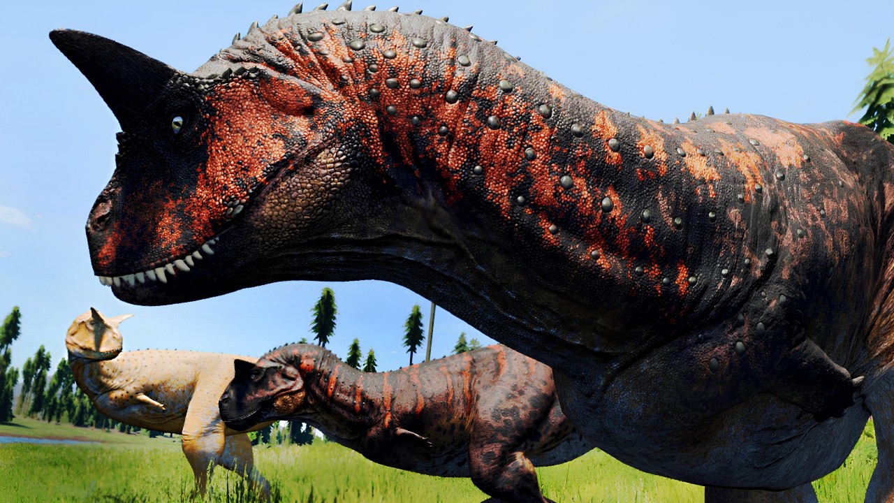 ELDER Carnotauro: Terrores com Chifres, Elder REX e a MANADA dos Bajadossauros | The Isle 🦖