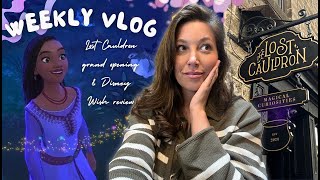 WEEKLY VLOG | The Lost Cauldron Grand Opening & Disney Wish Review!