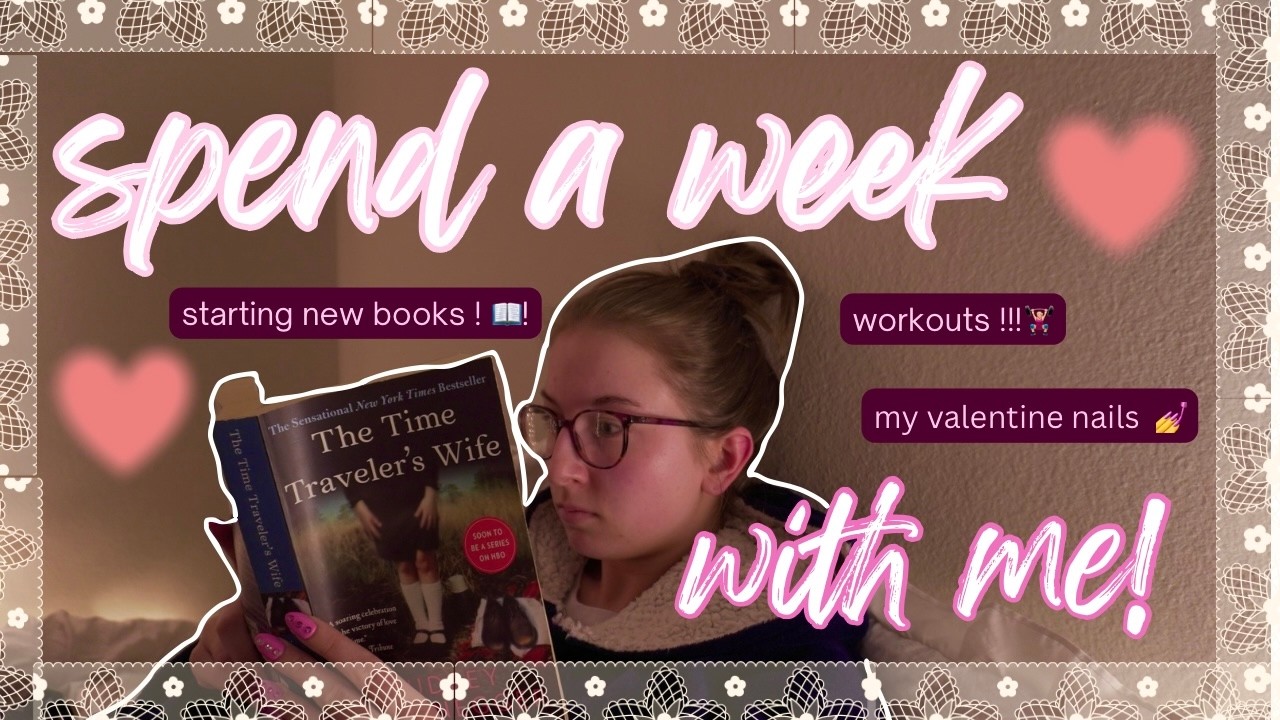 spend a week with me!!! 💖☀️📖(book shopping, workouts, new reads, and more!!)