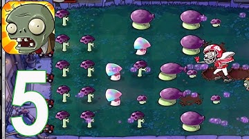 Plants vs. Zombies - Gameplay Walkthrough Part 5 - Night Completed(iOS, Android)