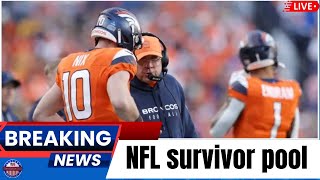NFL Survivor Pool NIGHTMARE Week 17 Picks & Christmas Trap Games🔴 LIVE BREAKING NEWS