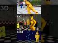FNaF Springlock Failure Be Like: - IRL VS 3D VS 8-Bit