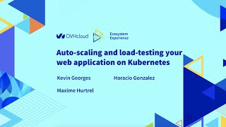 Auto-scaling and load-testing your web application on Kubernetes