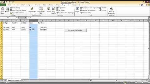 Programación de Botón Actualizar