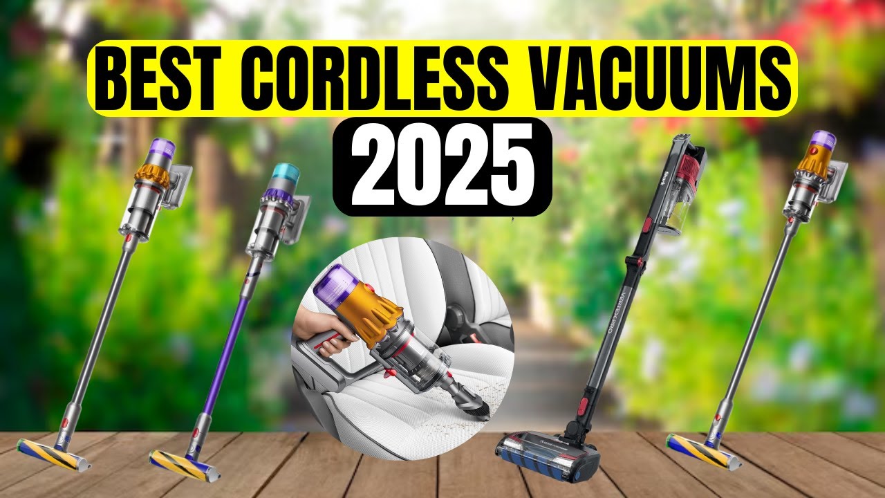 The 5 Best Cordless Vacuums in 2025 - YouTube