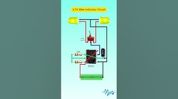 3V Bike Indicator Blinker Circuit | Simple & Effective #Shorts