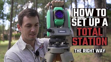 How to set-up a Total Station
