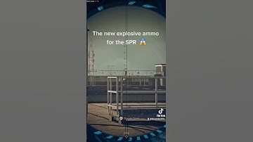 The SECRET explosive ammo for the SPR! 😱