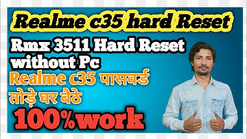 Realme c35 (Rmx3511) hard reset  100%done without pc 2023 #vishwakarma mobile solution