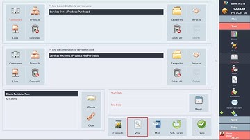 Shortcuts - Understanding the marketing screen