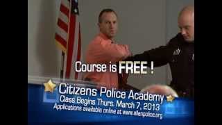 Citizens Police Academy Spring 2013