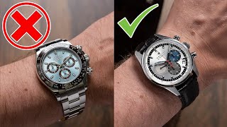 3 Uhren die GÜNSTIGER, aber BESSER als ROLEX sind! WATCHVICE screenshot 5