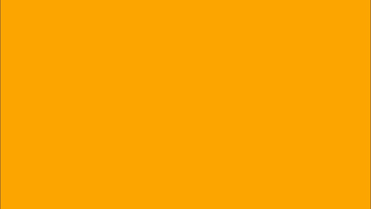 Orange Screen | 120 Hours of Pure Orange | HD Background & Screensaver