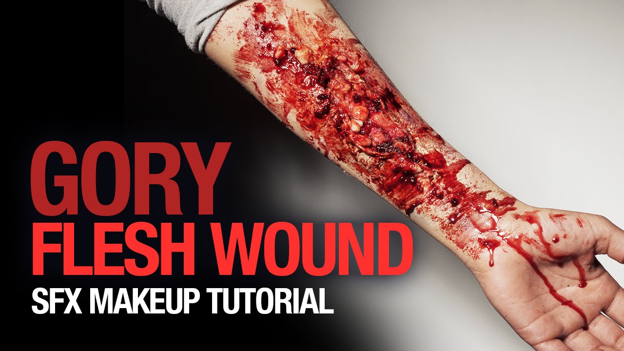 Wound Special Fx Makeup Tutorial YouTube