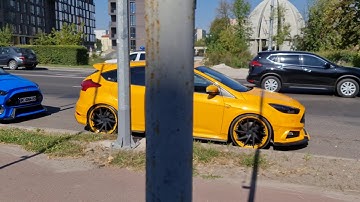 Ford Focus RS wagon mk3, Ford Focus ST hatchback mk3 by SS-tuning.  Ford Kuga project ST