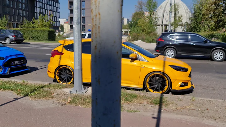 Ford Focus RS wagon mk3, Ford Focus ST hatchback mk3 by SS-tuning.  Ford Kuga project ST