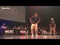 Greenteck ＆ NELSON from CAN/FRA vsフォーマーアクション(KITE, MADOKA)from JPN　WDC 2018 POPPIN' FINAL