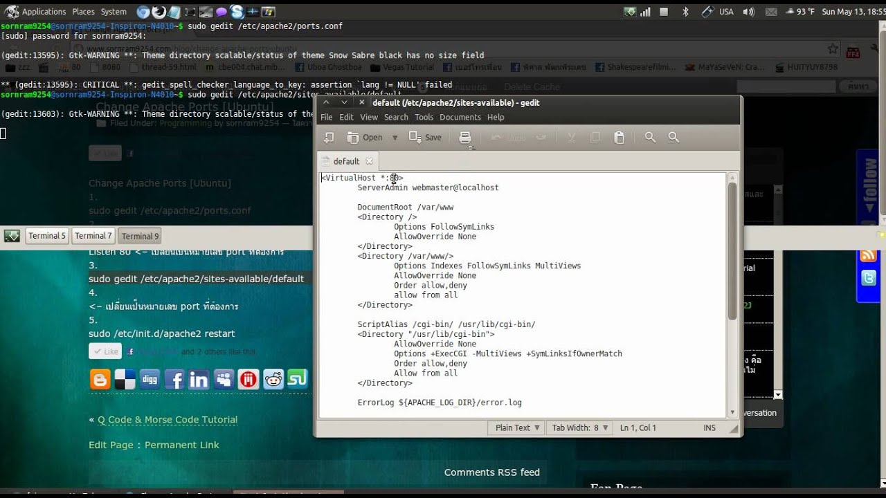 ampps change apache port ampps change apache port