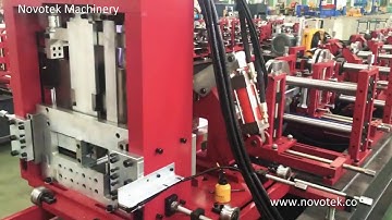 Automatic C Z Purlin Steel Cold Roll Forming Machine   Buy C Purlin Roll Forming Machine,Purlin Roll