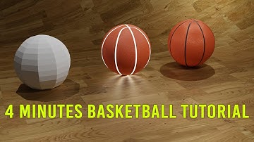 How to make a basketball in Blender 3.0 in less than 5 minutes