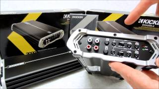 Kicker DX Amplifier Review on DXA1500 1 and DXA250 4 models