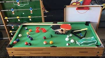 "4 TABLE GAMES IN 1!" - Multi Functional Games Table - NZ Toy Reviews