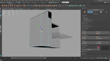 Autodesk Maya 2019 modelling cupboard #2