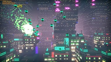 Ciberpunk Shoot em Up (shmup) - Progress video 02.