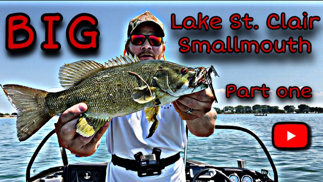 Lake St. Clair Smallmouth Bass Fishing, June 2021