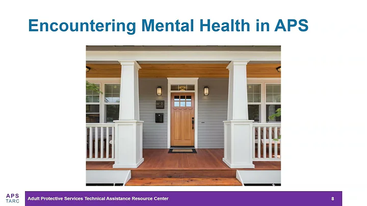 Mental Health and Older Adults: What APS Needs to Know