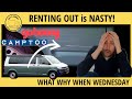 Renting out campervan detailed review  what camptoo and goboony do not tell you