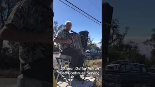 Dad Plays Accordion - Installed Gutters For 30 Years