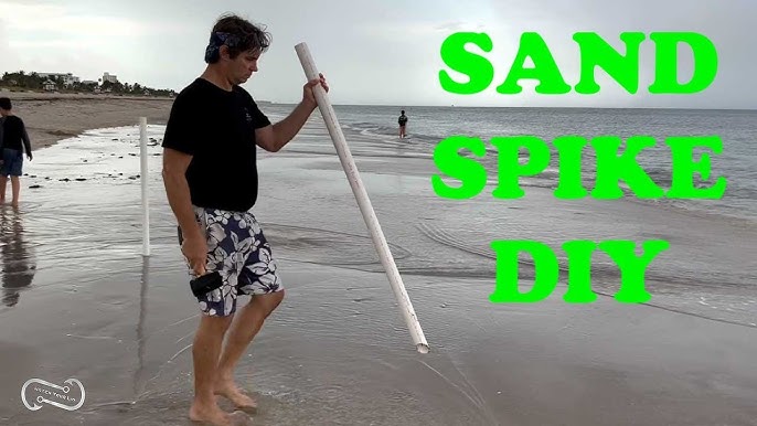 DIY SAND SPIKES - HOW TO MAKE YOUR OWN ROD HOLDERS FOR BEACH