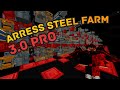 Arress steel farm 30 pro 275 gearbox per day 480k steel ingot roblox islands the best steel farm