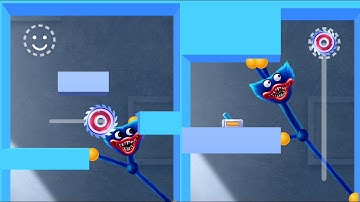 Huggy Stretch Game 👻😱 All Levels Gameplay Android, iOS Part 21