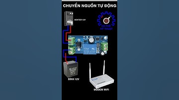 tự động chuyển nguồn wifi khi mất điện
