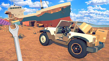 This Car Survival Game Has Some SECRETS in Under the Sand!
