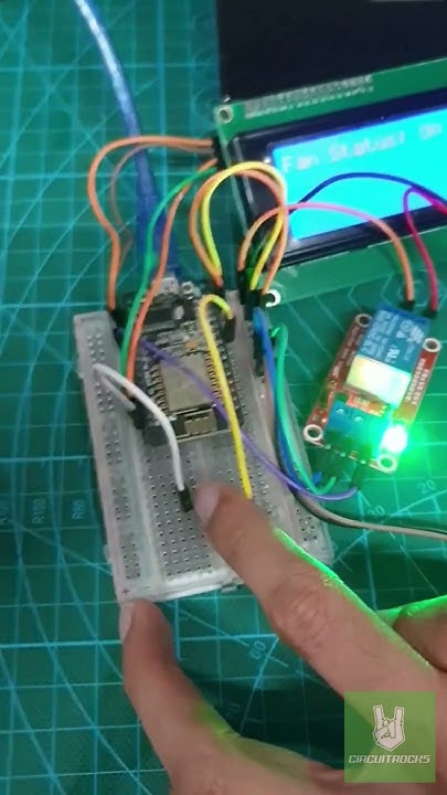 ESP8266 Fan Controller and LCD Display 1 - YouTube