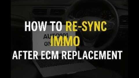 How to  Re- Sync IMMO After Replacing ECM | Auto101 GM Tool Demo