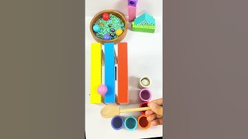 ODDLY SATISFYING COLOR SORTING ASMR #coloring #satisfying #relaxing #shorts