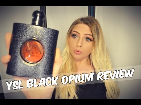Yves Saint Laurent Black Opium Perfume Review | lusterings - YouTube