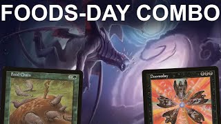 FOODS-DAY! Legacy Sultai Doomsday Food Chain Hybrid Combo. MTG