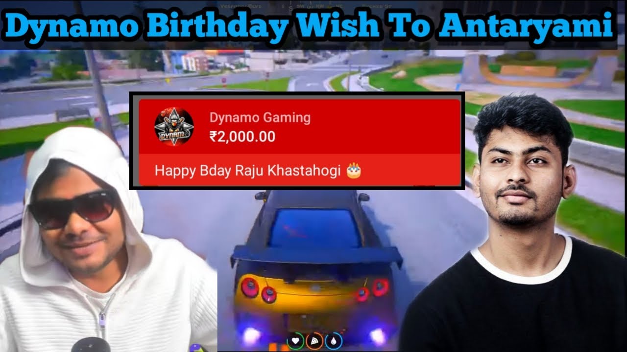 Dynamo Birthday Wish To Antaryami Gaming | Hydra Official
