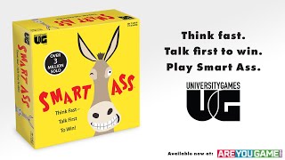 Smart Ass from University Games: Think Fast, Talk First to Win!