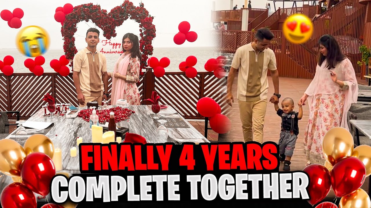 4 Years Complete together Alhamdulillah | Elhan First Walk | iphone 16 pro max gift for wife 