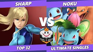 GOML NA Open Northeast USA SSBU - Sharp (ZSS) Vs. Noku (Pokemon Trainer) Ultimate Top 32